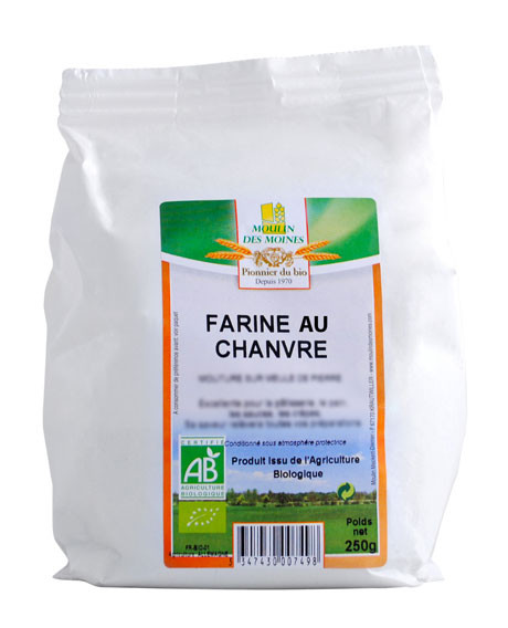 FARINE DE CHANVRE 250G AB