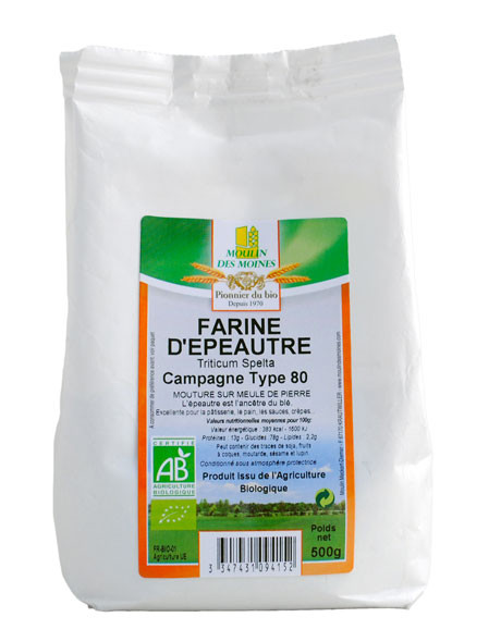 FARINE EPE CAMP T80 MDP 500G AB