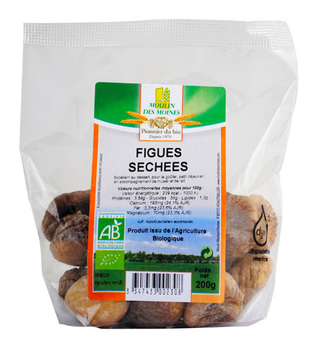 FIGUES SECHEES ENTIERES 200G AB