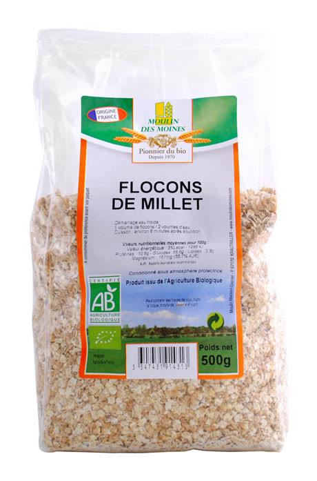 FLOCONS MILLET 500G AB