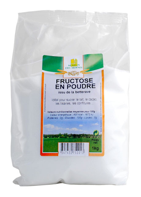 FRUCTOSE EN POUDRE 1KG NB
