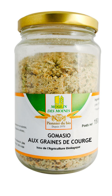 GOMASIO A LA COURGE POT VERRE 150G AB