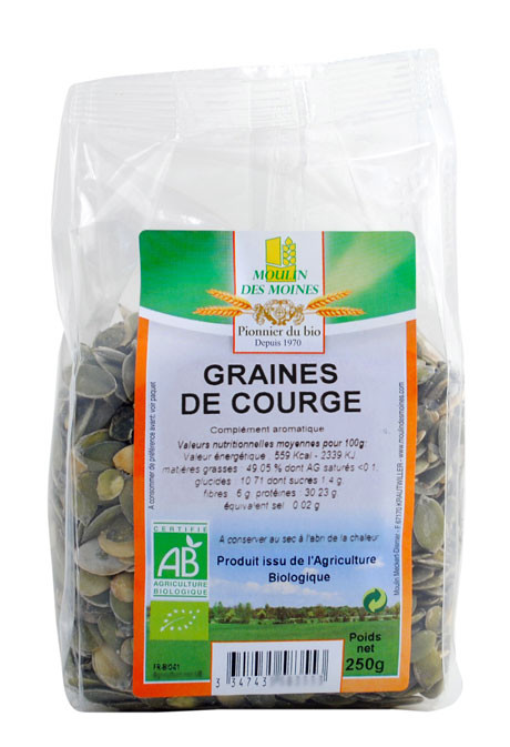 GRAINES COURGE UE 250G AB