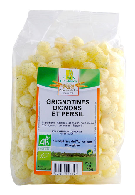 GRIGNOTINES OIGNON 75G AB