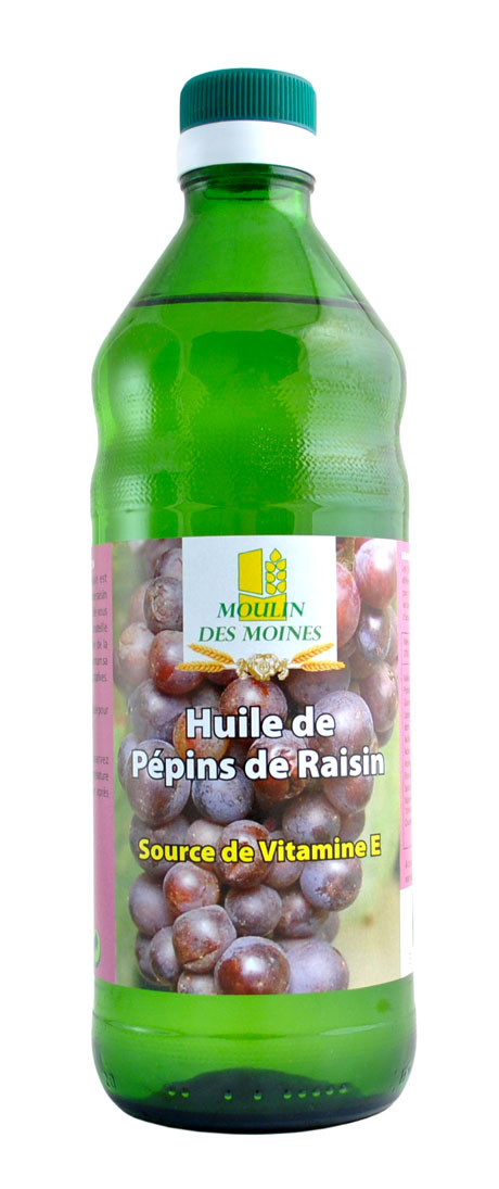 HUILE DE PEPINS DE RAISIN 50CL