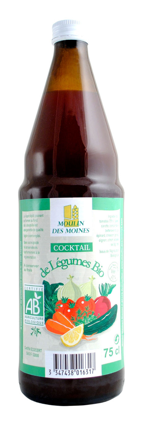 JUS COCKTAIL DE LEGUMES 75CL AB