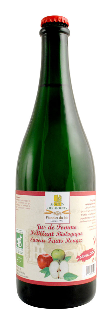 JUS PETILLANT POMMES 75CL AB