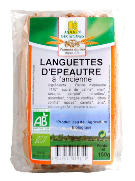 LANGUETTES EPEAUTRE 150G AB
