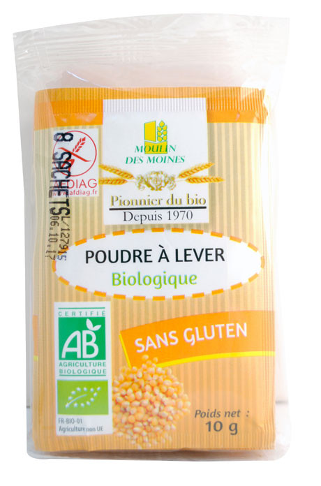 LEVURE POUR CAKE SANS G. 8X10G AB