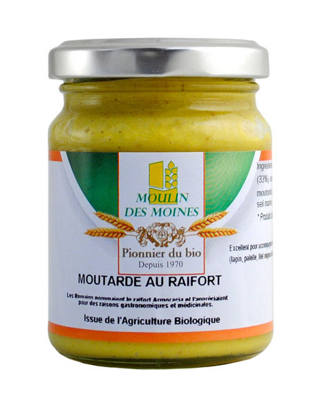 MOUTARDE AU RAIFORT 125G AB
