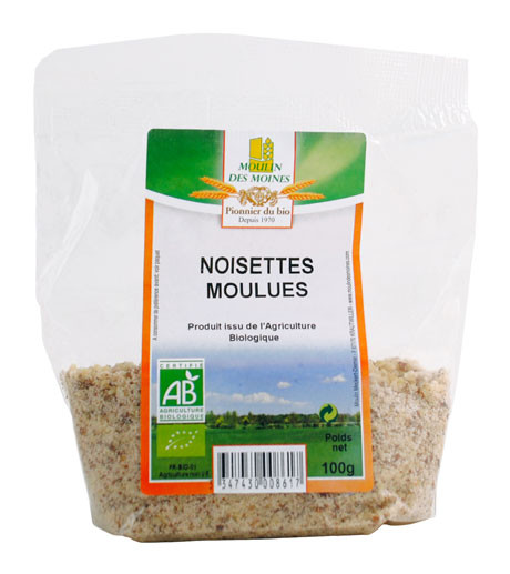 NOISETTES MOULUES POUDRE 100G AB