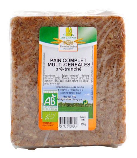 PAIN COMPLET MULTICEREALES 500G AB