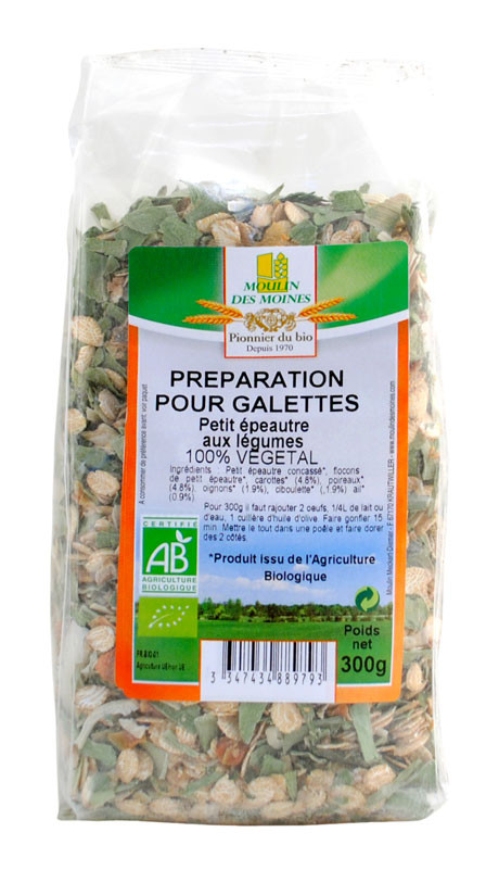 PREPA GALETTE PEP LEGUMES 300G AB