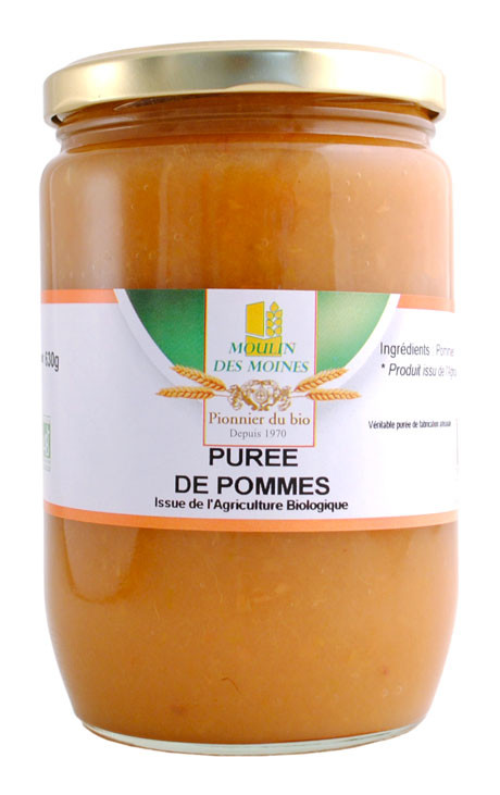 PUREE POMME 630G AB