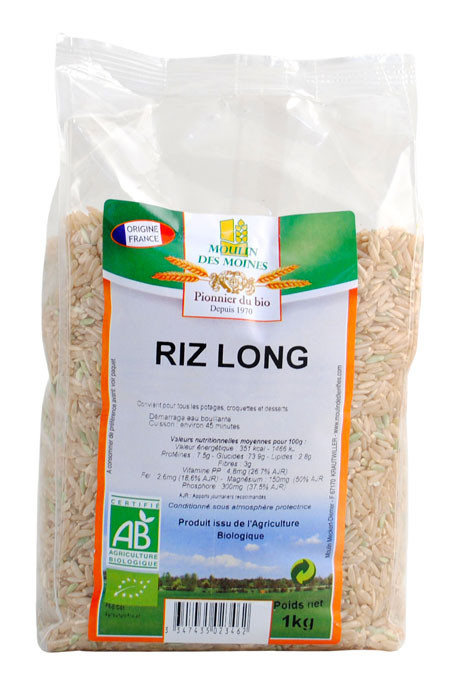 RIZ LONG MEDITERRANEE 1KG AB