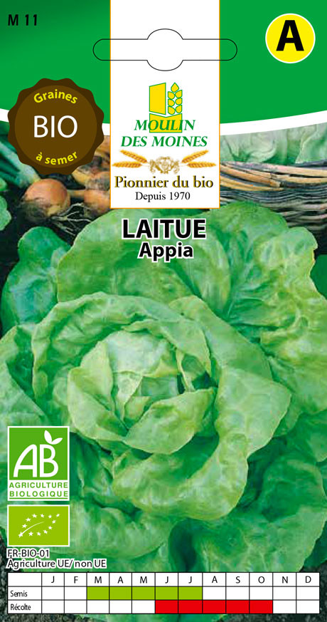 SEMENCE LAITUE APPIA 1G AB