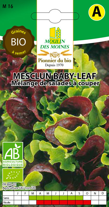 SEMENCE MELSCLUN SALADE A COUPER 3G AB