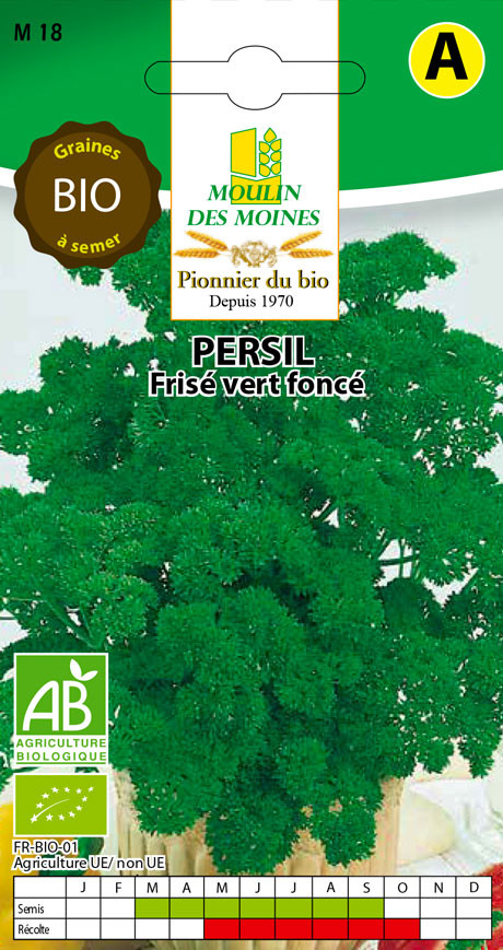 SEMENCE PERSIL FRISE PERLE VERTE 3G AB