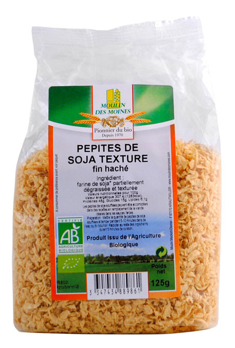 SOJA TEXTURE HACHE FIN 150G AB
