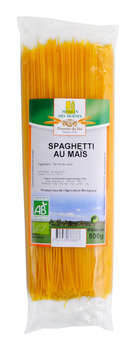 SPAGHETTI MAIS 500G AB