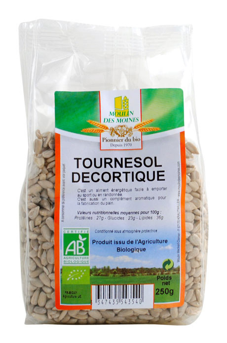 TOURNESOL DECORTIQUE UE 250G AB