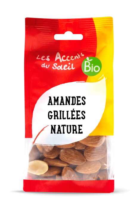Amandes grillées nature - calibre 12/14 Espagne