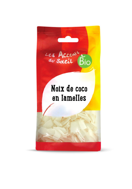 Noix de coco en lamelles Asie du Sud-Est