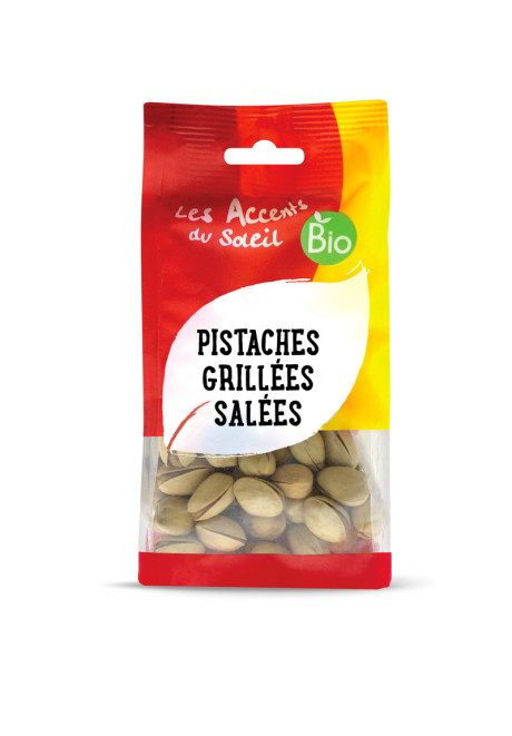 Pistaches coques grillées salées Turquie