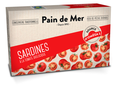 Sardines à la tomate biologique