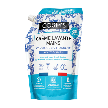 Eco-recharge crème lavante mains consoude - fond blanc HD.png