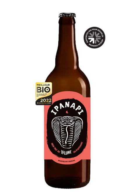 BIÈRE AMERICAN INDIA PALE ALE IPANAPI  75cl
