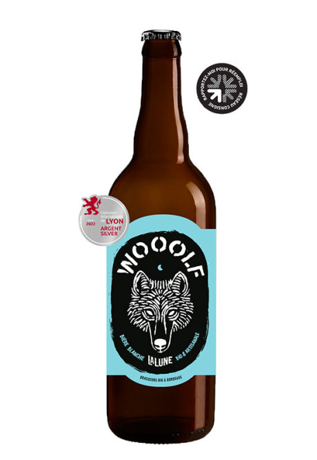 BIÈRE BLANCHE WEISSBIER WOOOLF 75cl