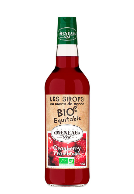 SIROP DE CRANBERRY FRAMBOISE 50cl