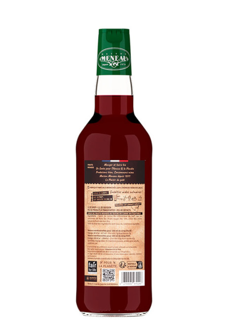 SIROP DE FRUITS ROUGES 50cl
