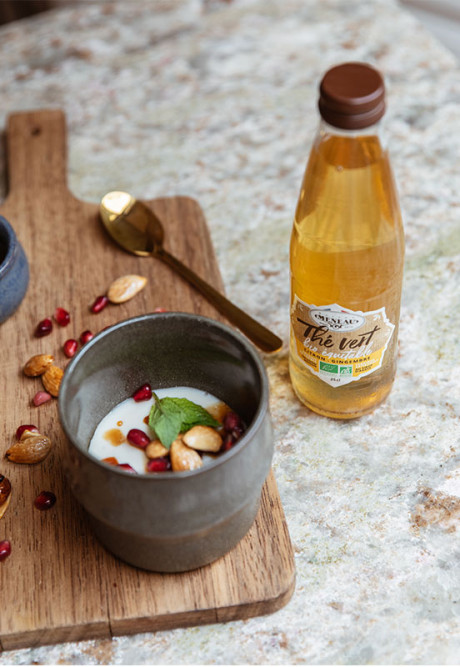 THÉ VERT BIO ÉQUITABLE CITRON GINGEMBRE 25cl