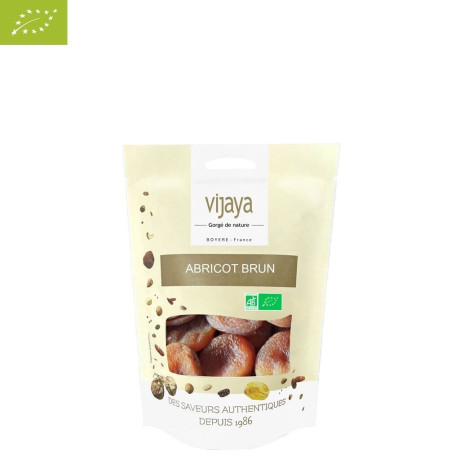 Abricot Brun - Entier - Calibre 1 - TURQUIE - 250g - Bio* & Equitable (*Certifié Bio par FR-BIO-10)