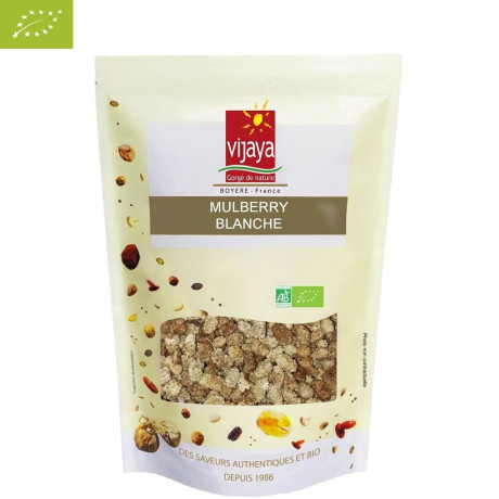 Mûre - Mulberry Blanche Séchée - TURQUIE - 1 Kg - Bio* (*Certifié Bio par FR-BIO-10)