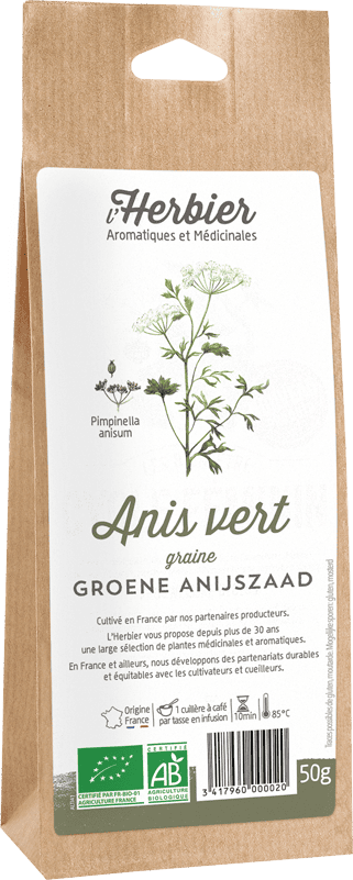 ANIS VERT graines sachet 50g*