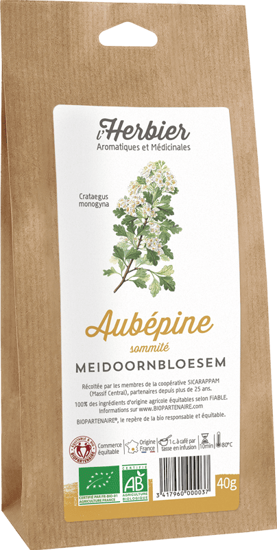 AUBEPINE sommités sachet 40g*