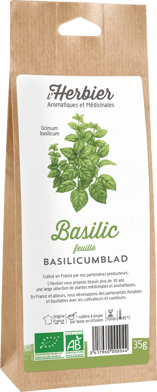 BASILIC feuilles sachet 35g*