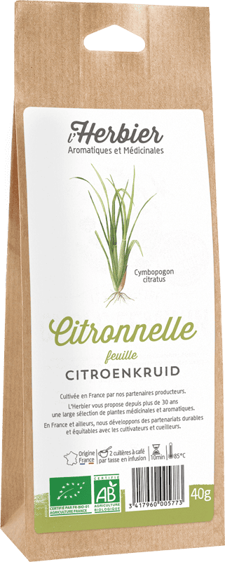 CITRONNELLE feuilles sachet 40g*