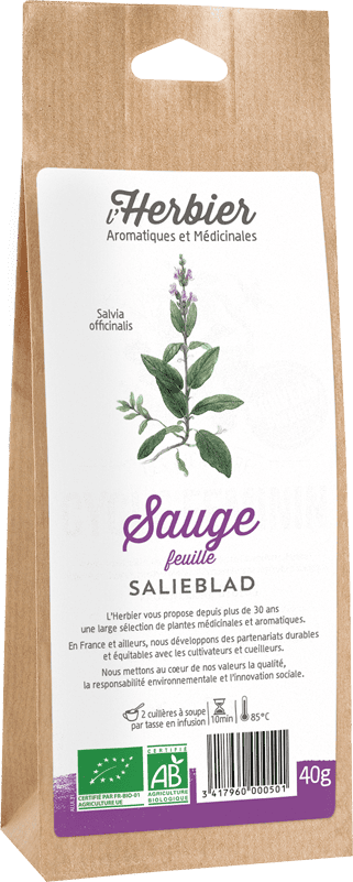 SAUGE feuilles sachet 40g*