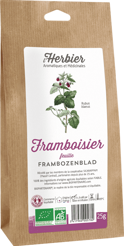 FRAMBOISIER feuilles sachet 25g*