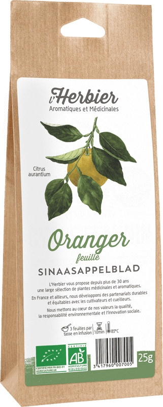 ORANGER feuilles sachet 25g*