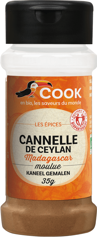 CANNELLE DE CEYLAN moulue "COOK" 35g*
