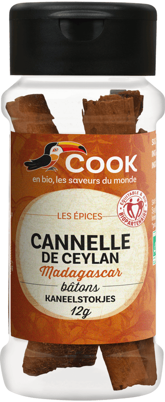 CANNELLE DE CEYLAN tuyaux "COOK" 12g*