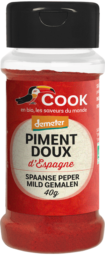 PIMENT DOUX D'ESPAGNE  "COOK" 40g*