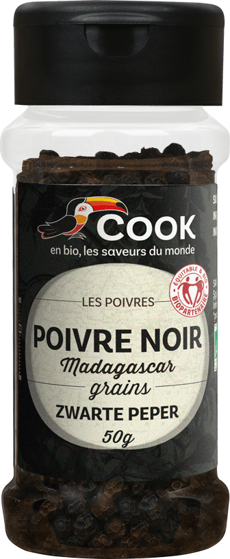 POIVRE NOIR grains "COOK" 50g*