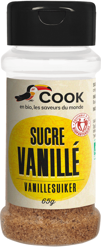 Sucre vanillé "COOK" 65g*