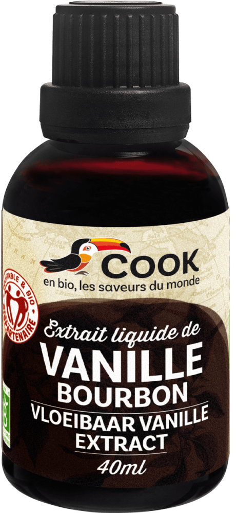 VANILLE Bourbon extrait liquide "COOK" 40ml*